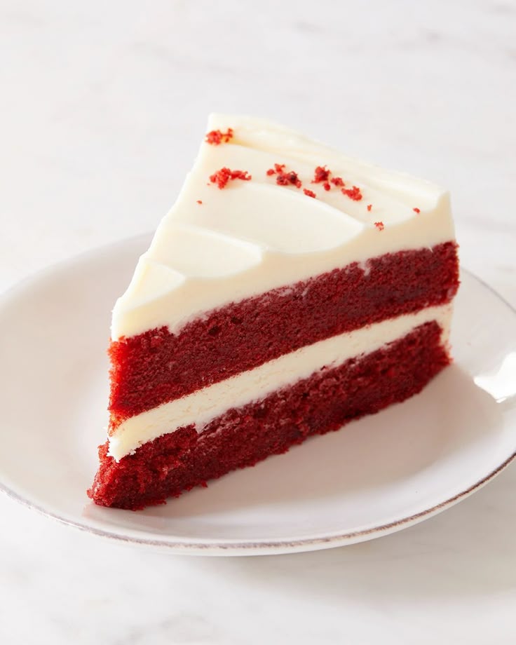 Red Velvet Cake Slice