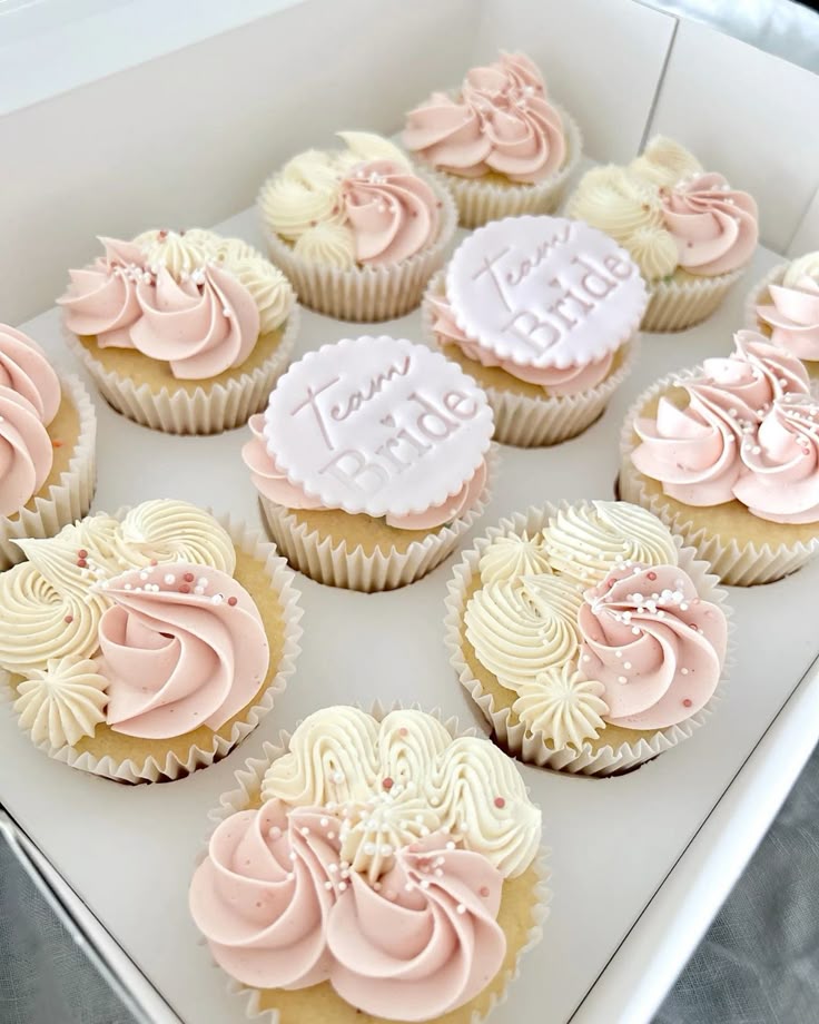 Bridal Shower Cupcakes