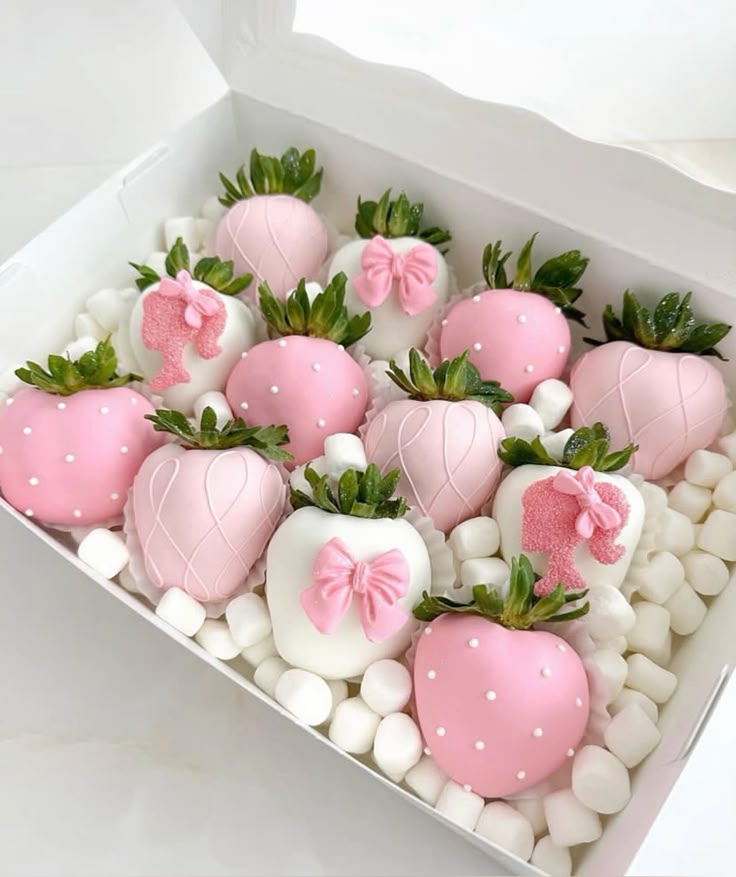 Barbie Chocolate Covered Strawberries